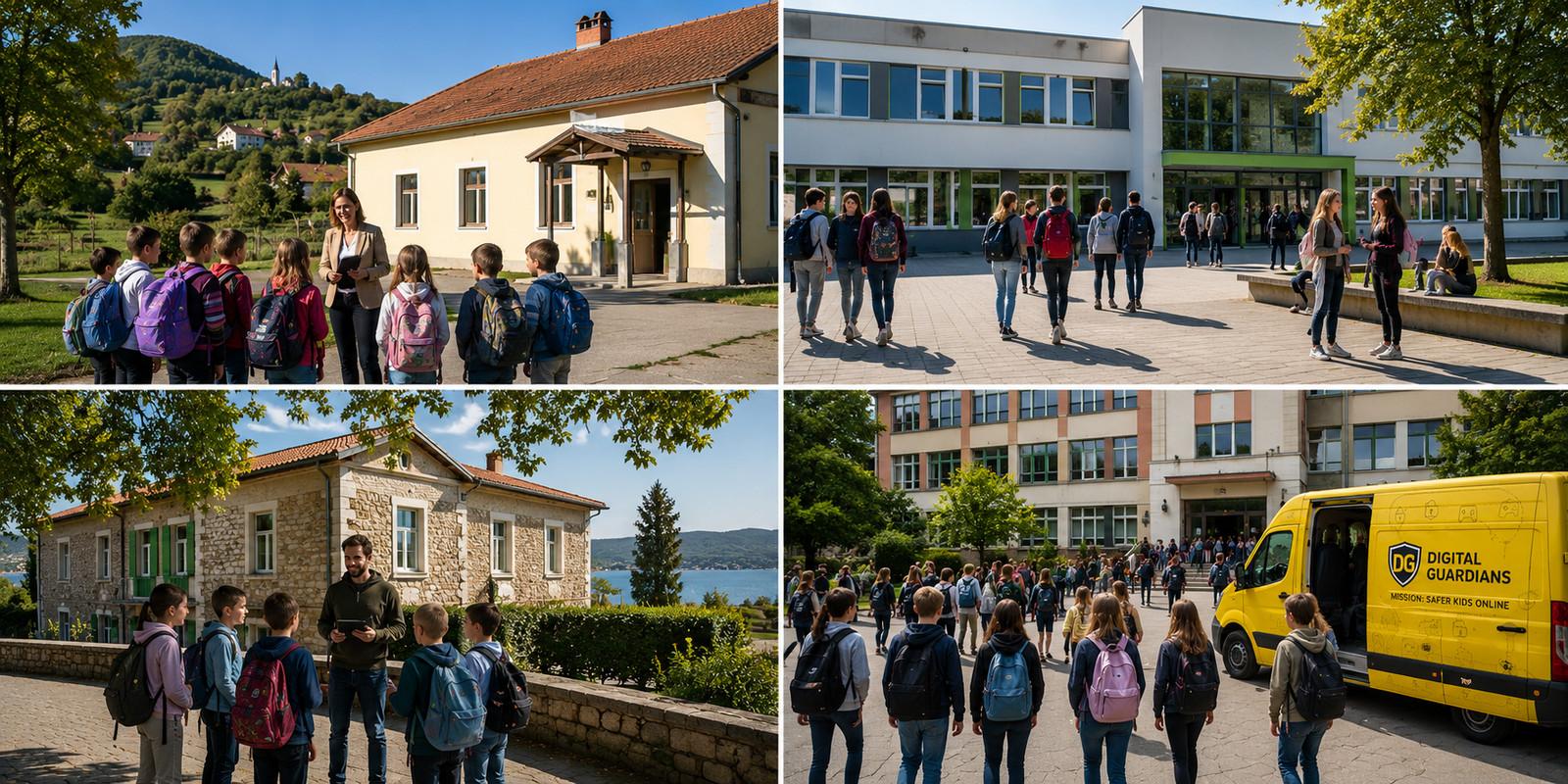 Različne šole iz različnih okolij